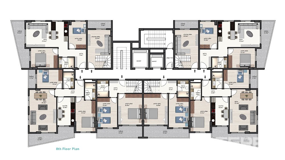 New Mahmutlar Alanya Flats for Sale at an Affordable Price - 29784