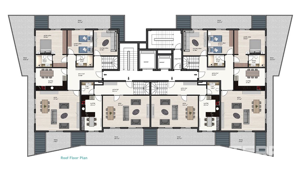 New Mahmutlar Alanya Flats for Sale at an Affordable Price - 29786