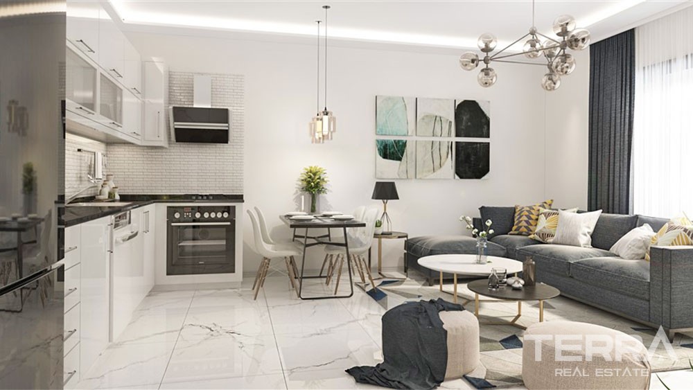 Affordable Apartments near Famous Incekum Beach in Avsallar Alanya - 30047