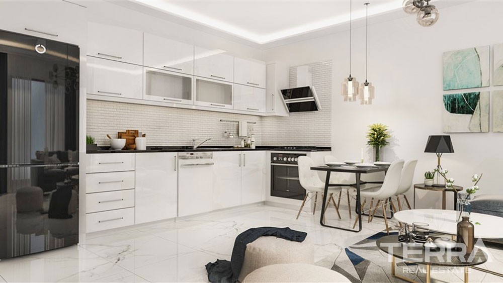 Affordable Apartments near Famous Incekum Beach in Avsallar Alanya - 30048