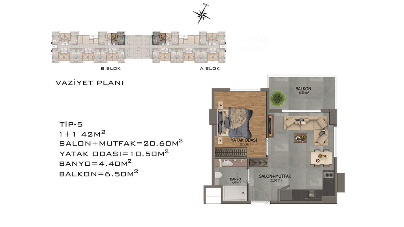 Affordable Apartments near Famous Incekum Beach in Avsallar Alanya - 30060