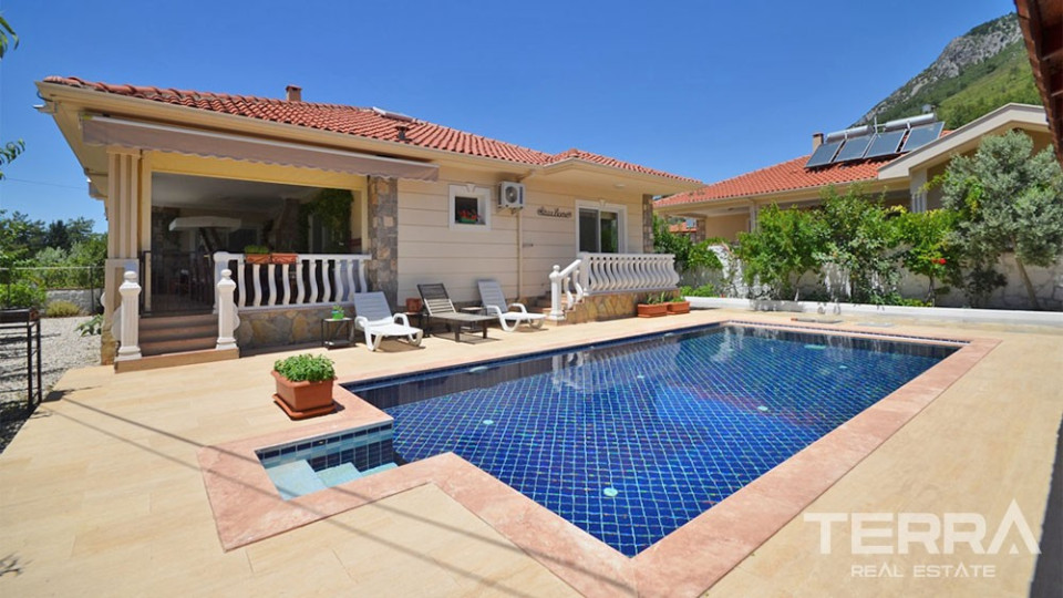 Bungalow for Sale in Fethiye, Üzümlü, Turkey