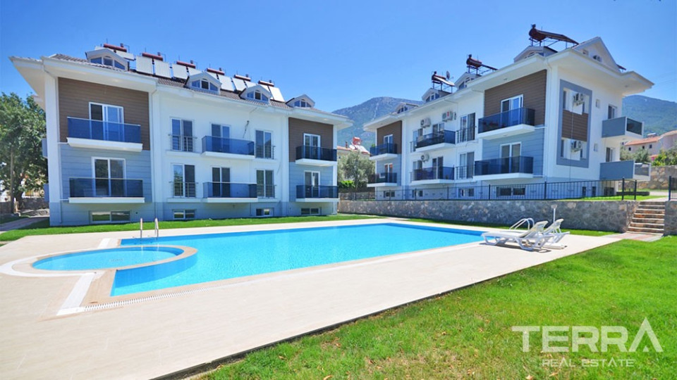Penthouse Apartment in Ovacık Fethiye Offers Charming Mountain Views