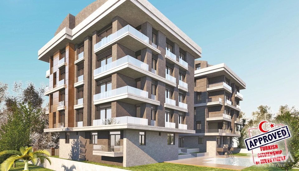 New Apartments in Antalya Konyaaltı with Charming Mountain Views