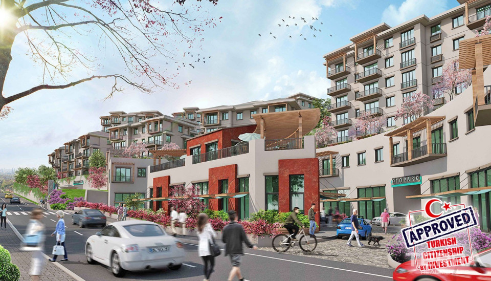 Lake View Apartments for Sale Located in Istanbul Bahçeşehir