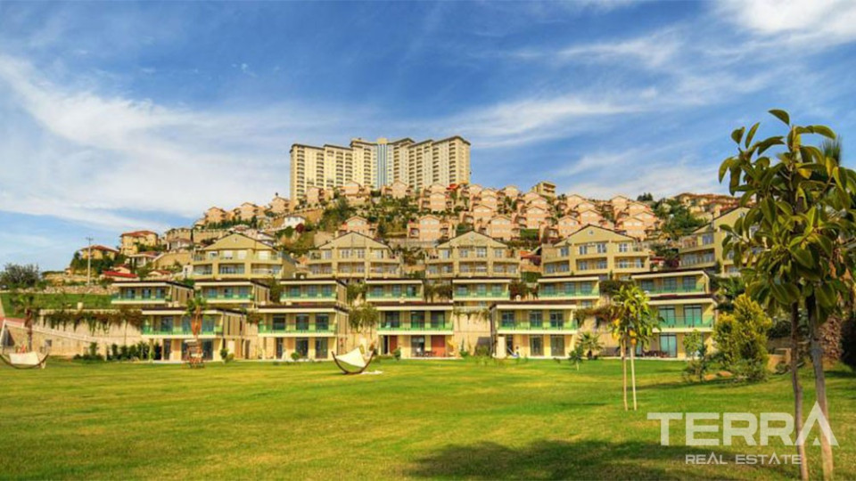 Furnished Alanya Apartment Located in Kargıcak Gold City Project
