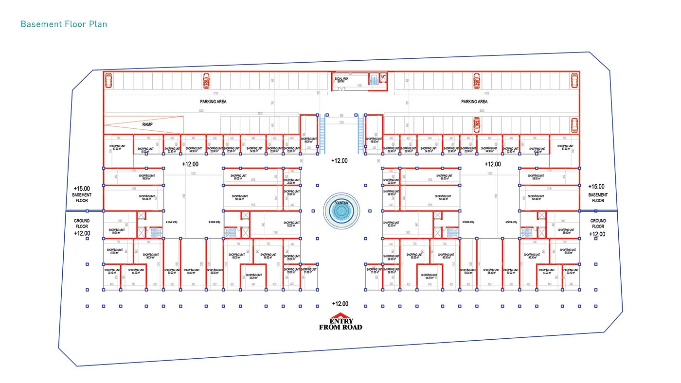 Apartments for Sale in Yekta Kingdom Trade Center, Mahmutlar, Alanya - 30878