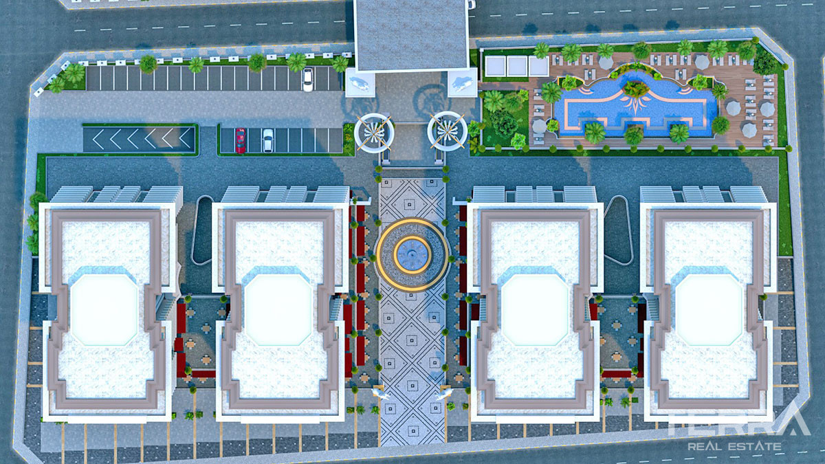 Apartments for Sale in Yekta Kingdom Trade Center, Mahmutlar, Alanya - 50726