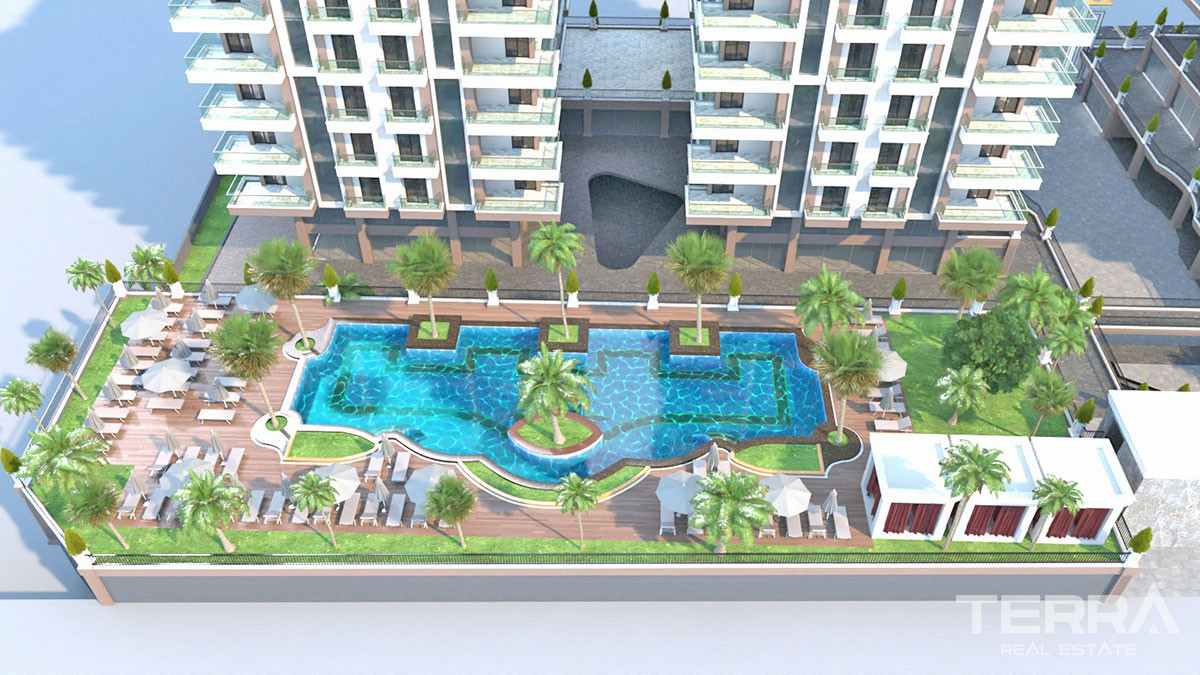 Apartments for Sale in Yekta Kingdom Trade Center, Mahmutlar, Alanya - 50732