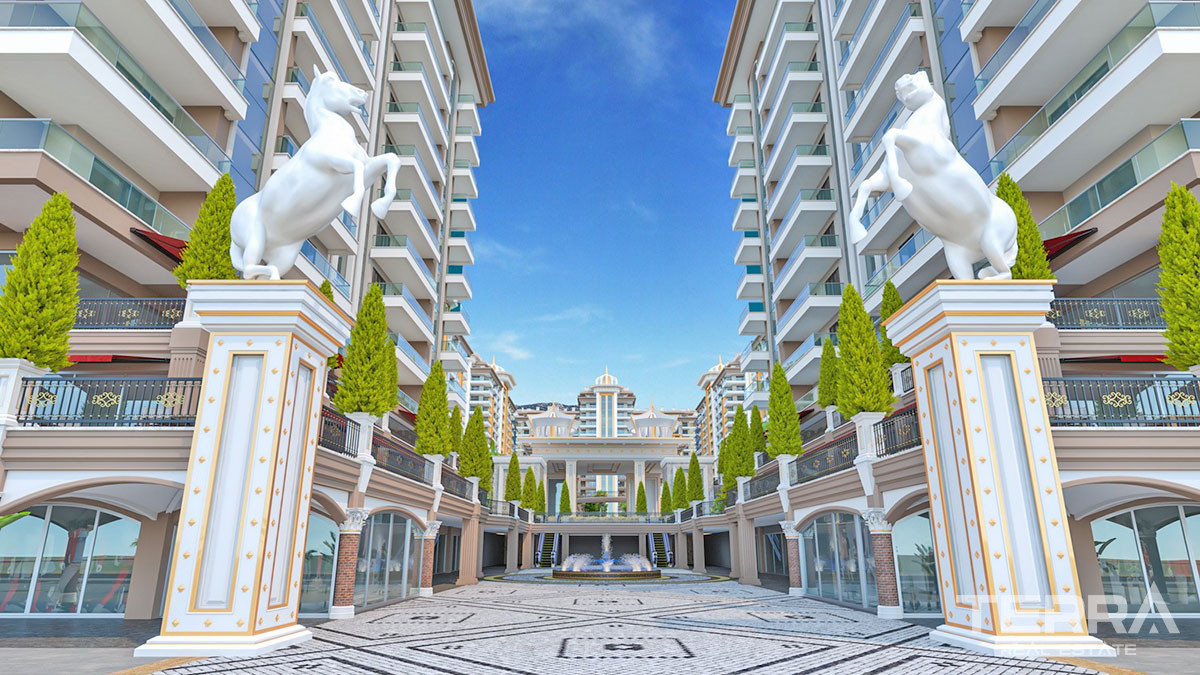 Apartments for Sale in Yekta Kingdom Trade Center, Mahmutlar, Alanya - 50733