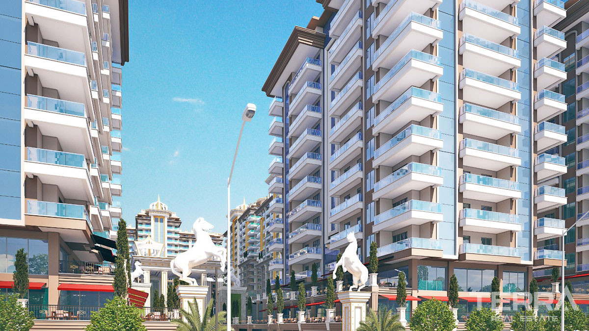 Apartments for Sale in Yekta Kingdom Trade Center, Mahmutlar, Alanya - 50738