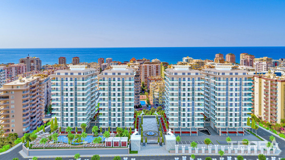 Apartments for Sale in Yekta Kingdom Trade Center, Mahmutlar, Alanya