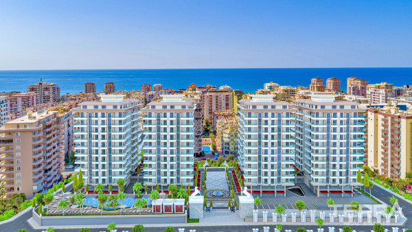 Apartments for Sale in Yekta Kingdom Trade Center, Mahmutlar, Alanya
