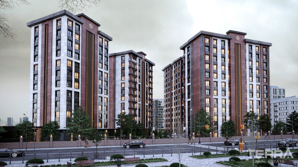 Contemporary Apartments in Flores Konakları Topkapı, Istanbul