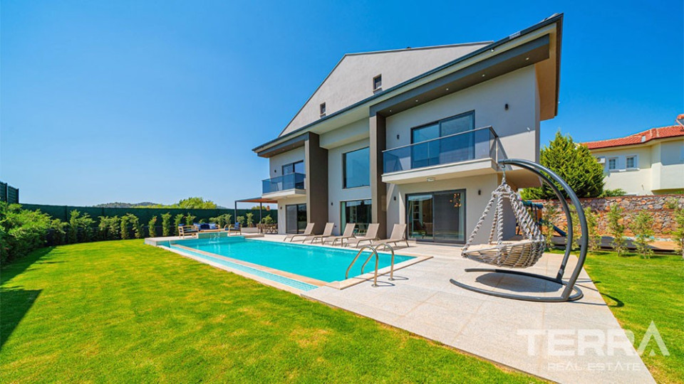 Luxury Detached Villa in Fethiye Ovacık with Private Garden and Pool