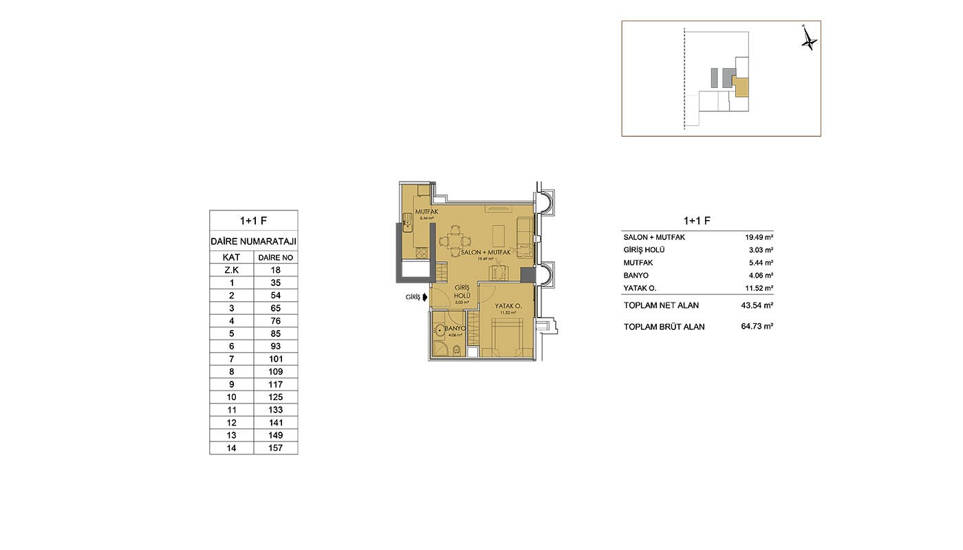 Hotel-Concept Apartments in Istanbul in Residence Inn Deluxia - 32017