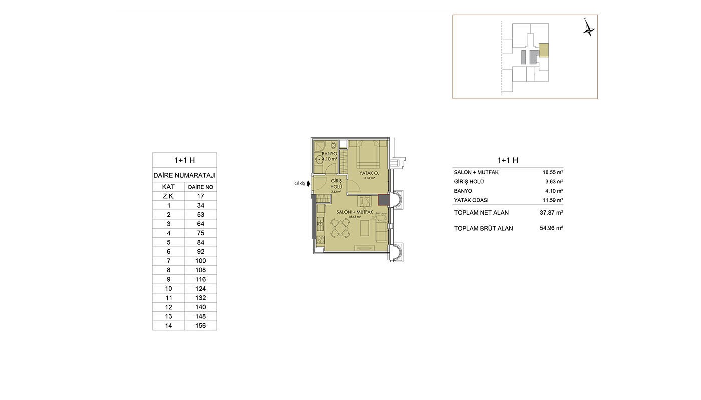 Hotel-Concept Apartments in Istanbul in Residence Inn Deluxia - 32022