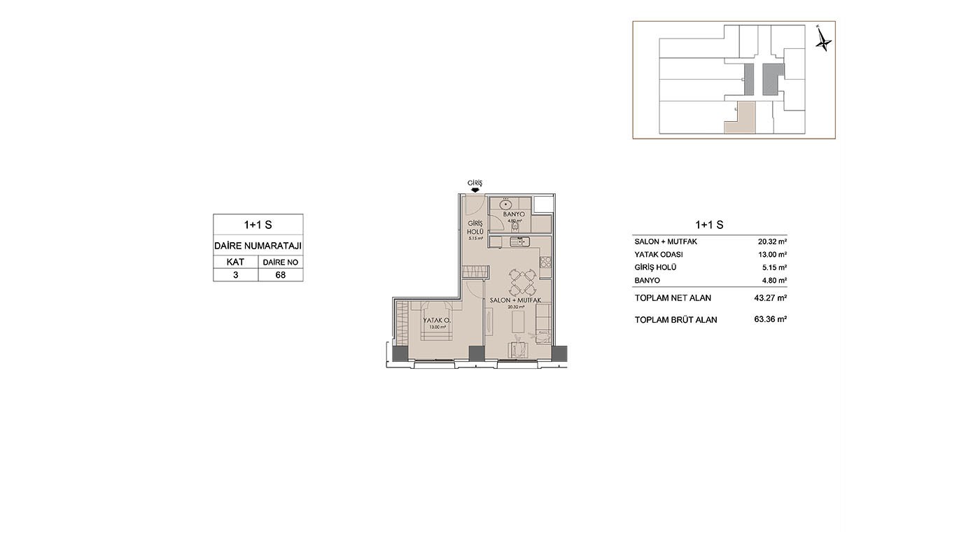 Hotel-Concept Apartments in Istanbul in Residence Inn Deluxia - 32023