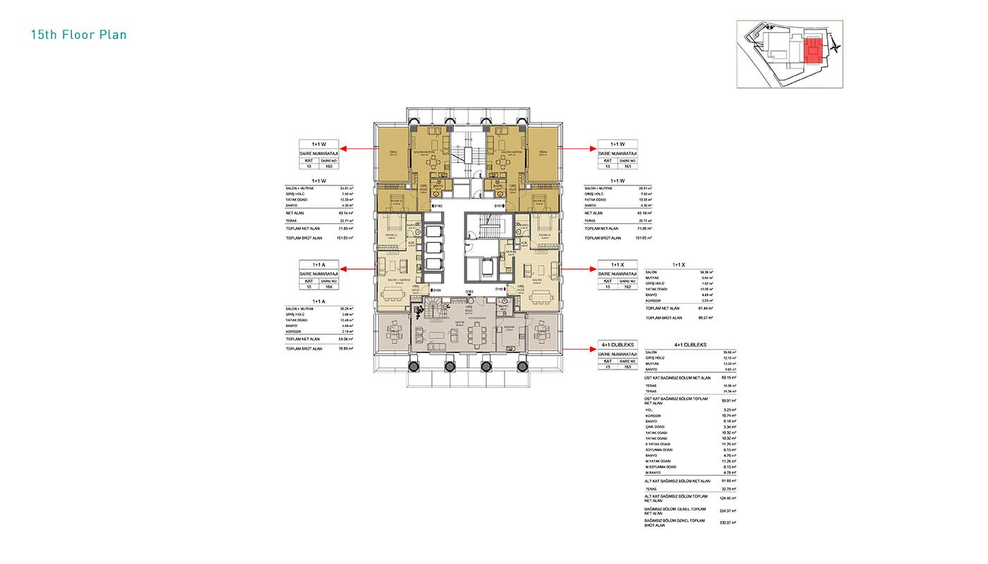 Hotel-Concept Apartments in Istanbul in Residence Inn Deluxia - 32034