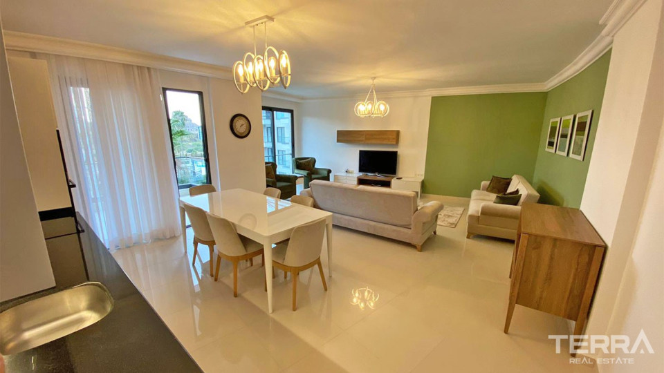 2 Bedroom Furnished Apartment in Luxury Residence in Alanya Kestel