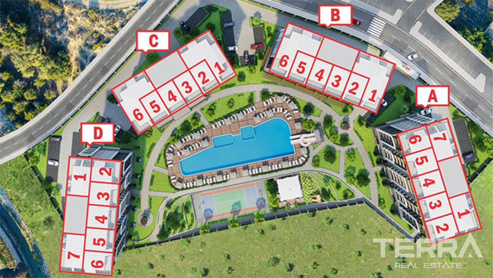Emerald Paradise – Apartments for Sale in Avsallar, Alanya, Turkey - 55742