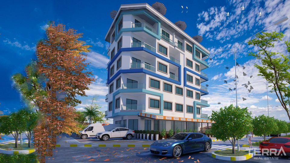 Quality Apartments Only 400 m to the Beach in Mahmutlar Alanya