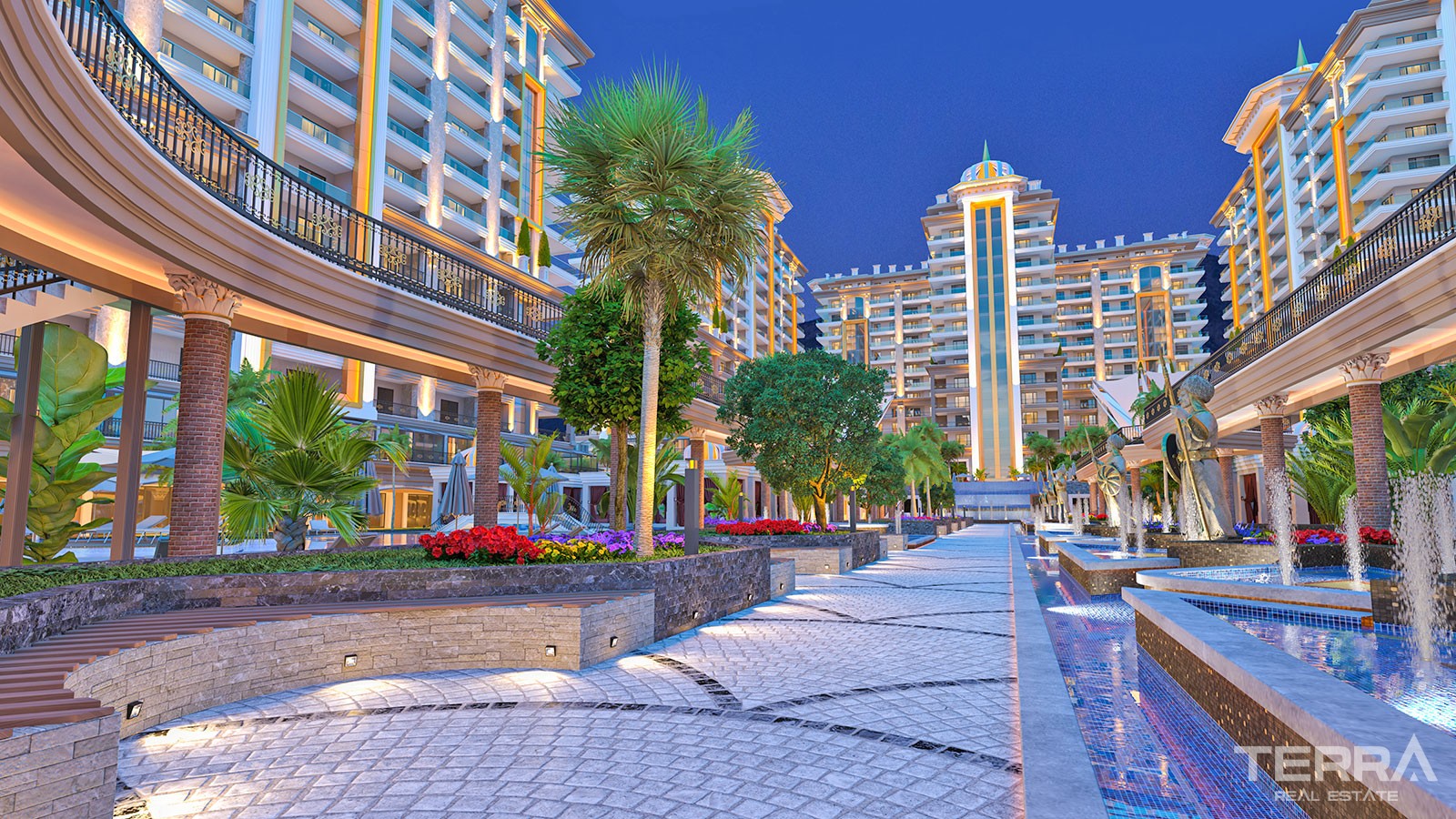 Exclusive Apartments for Sale in Alanya With Rich Social Facilities - 32436
