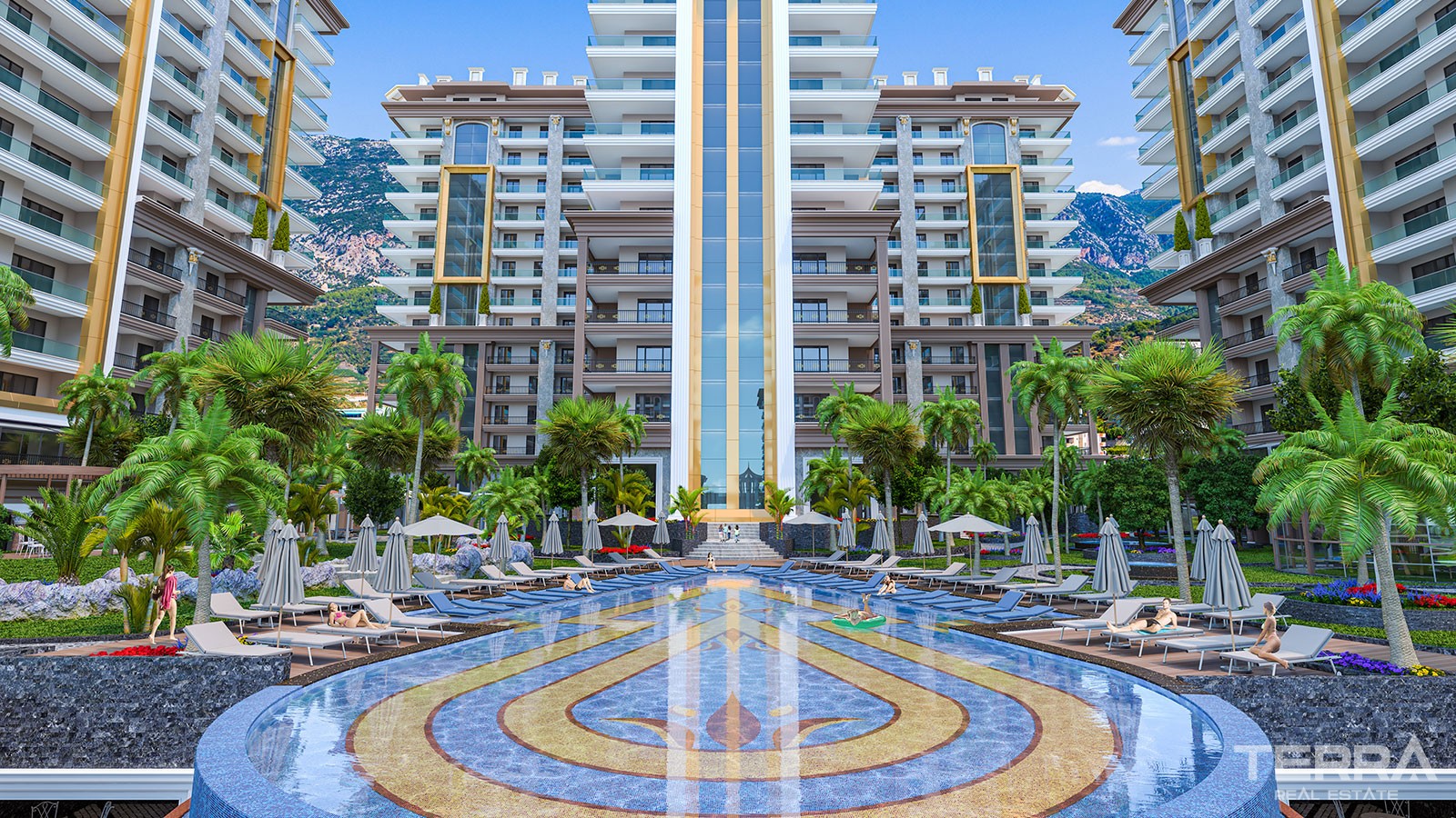 Exclusive Apartments for Sale in Alanya With Rich Social Facilities - 32437