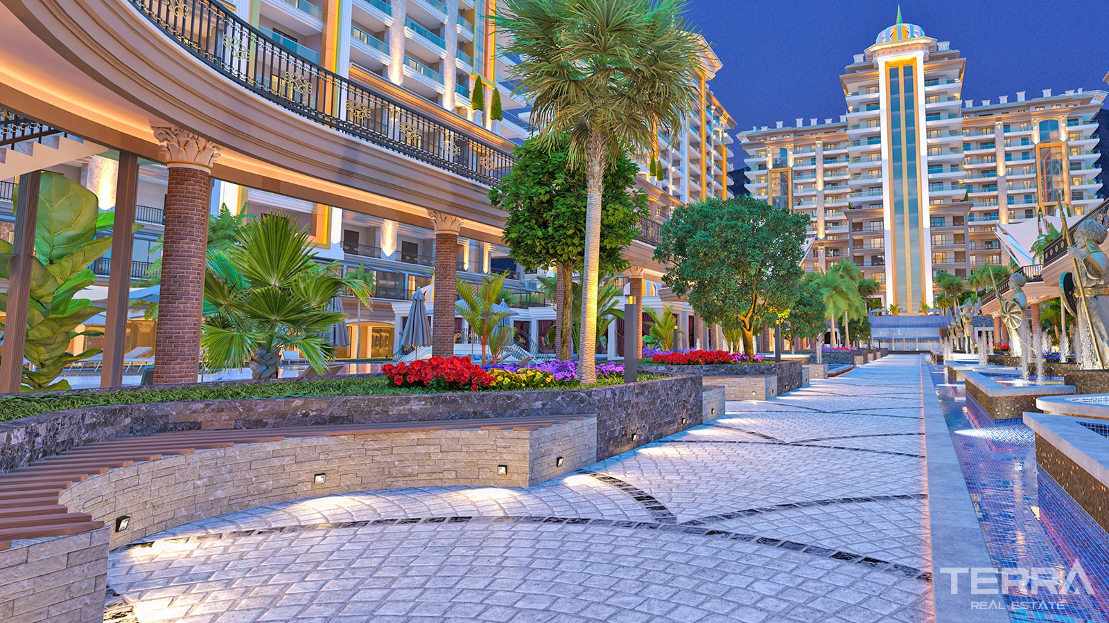 Exclusive Apartments for Sale in Alanya With Rich Social Facilities - 32438