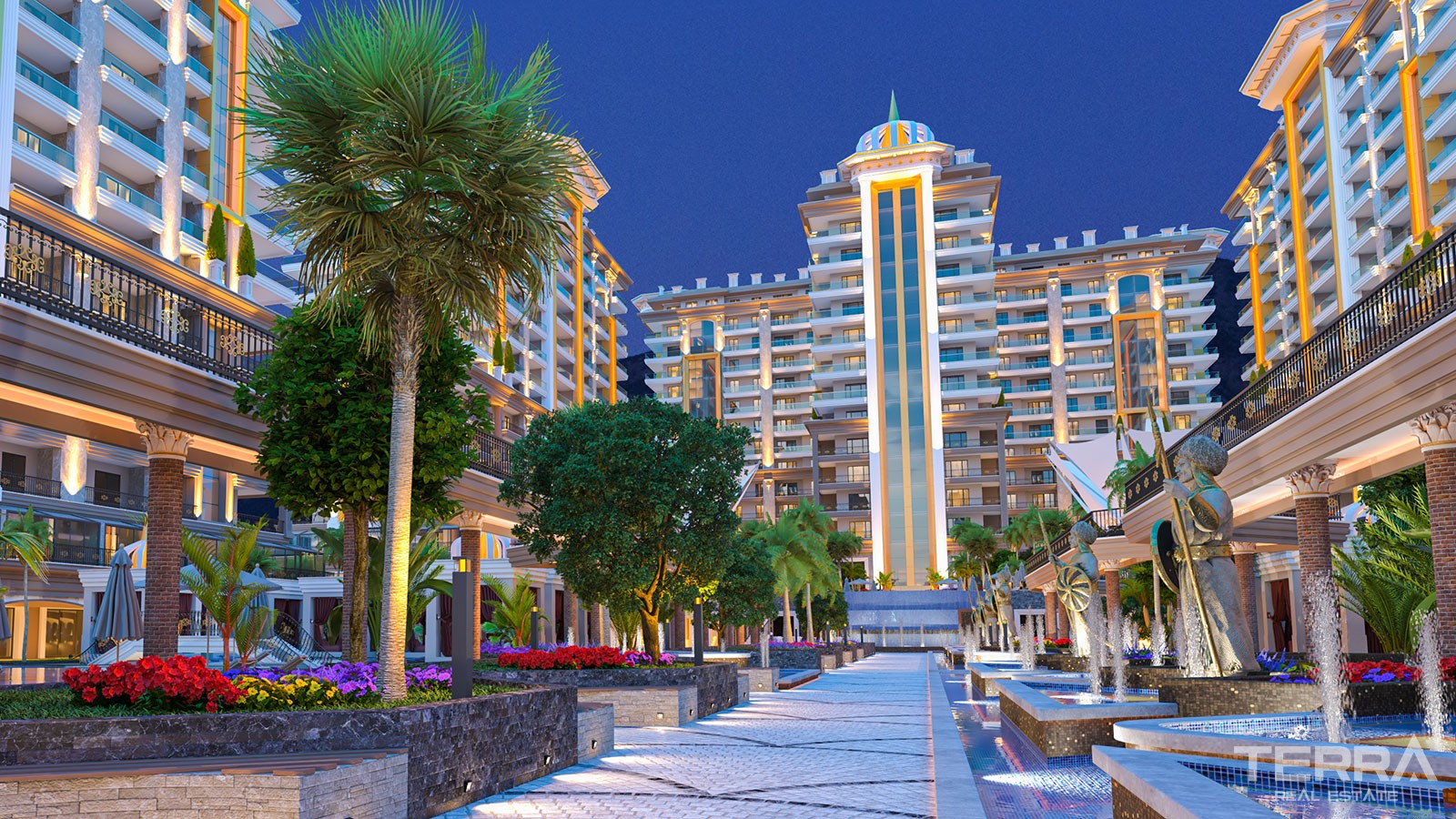 Exclusive Apartments for Sale in Alanya With Rich Social Facilities - 32439