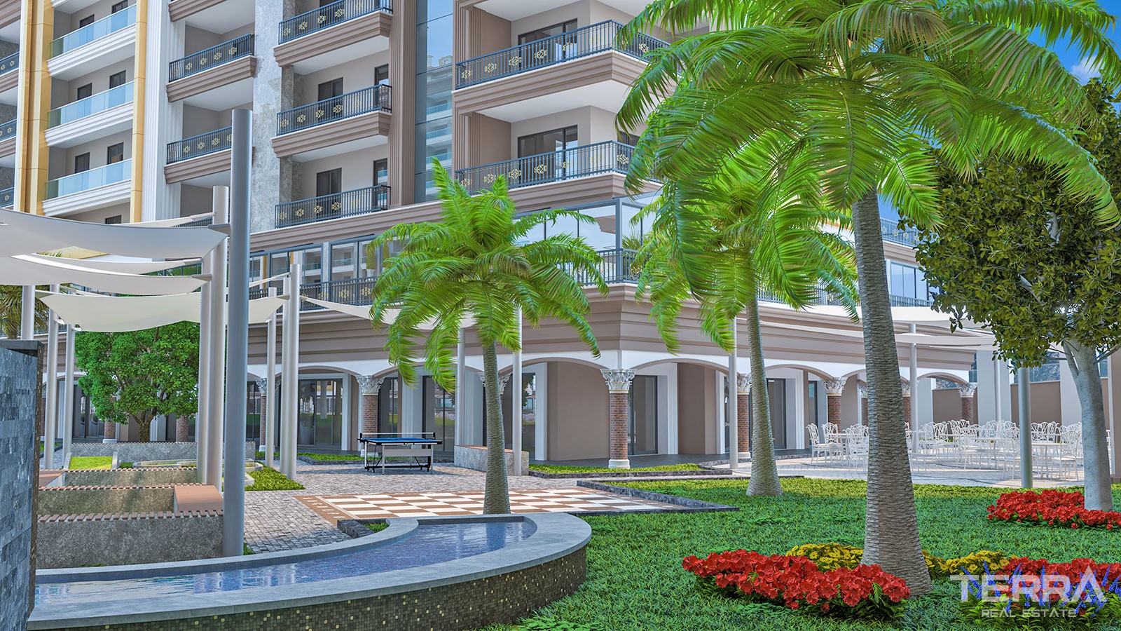 Exclusive Apartments for Sale in Alanya With Rich Social Facilities - 32442