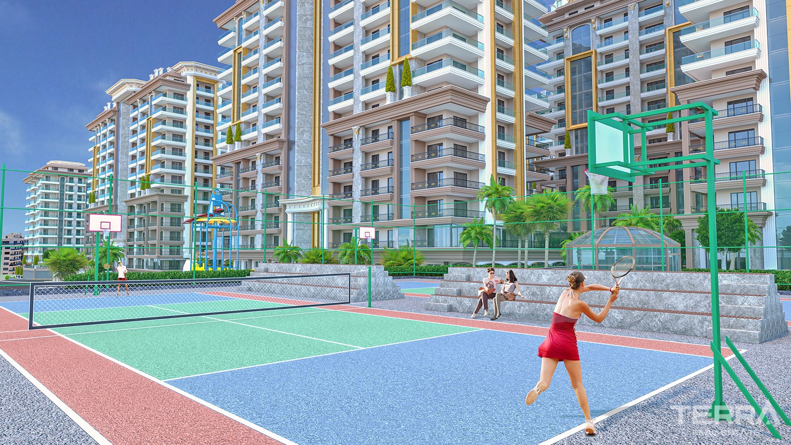 Exclusive Apartments for Sale in Alanya With Rich Social Facilities - 32443