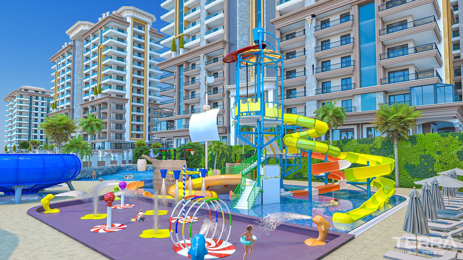 Exclusive Apartments for Sale in Alanya With Rich Social Facilities - 32444