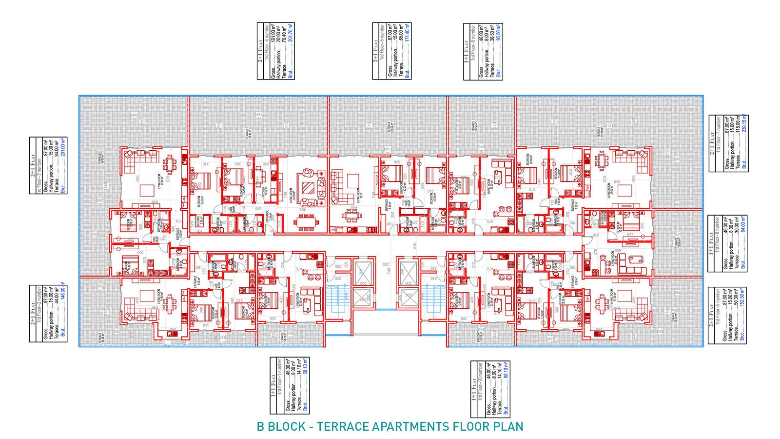 Exclusive Apartments for Sale in Alanya With Rich Social Facilities - 32449
