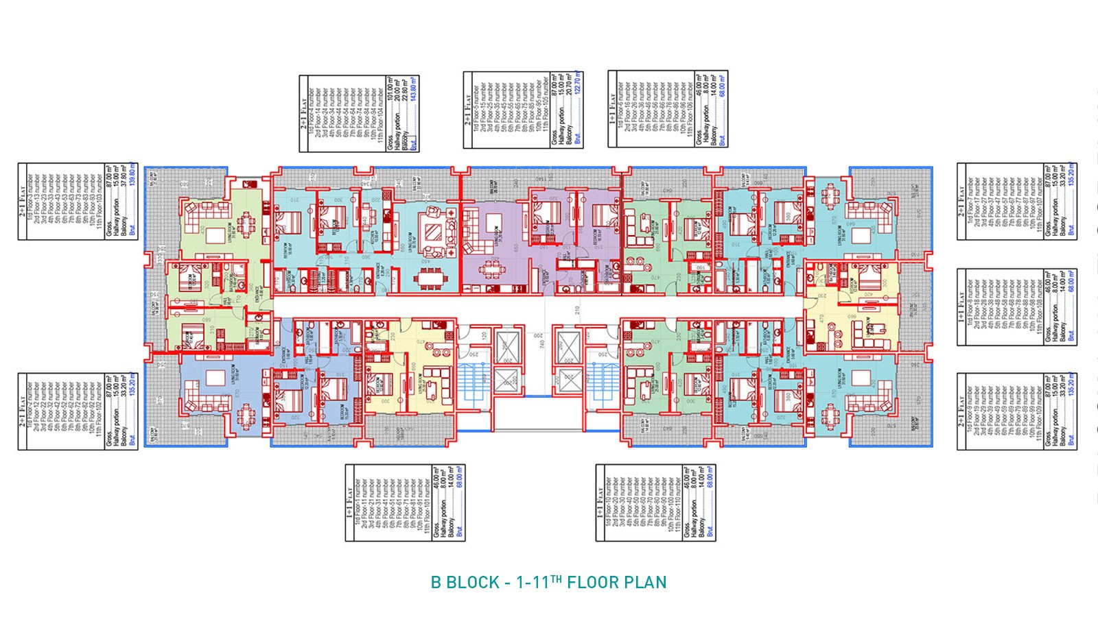 Exclusive Apartments for Sale in Alanya With Rich Social Facilities - 32450