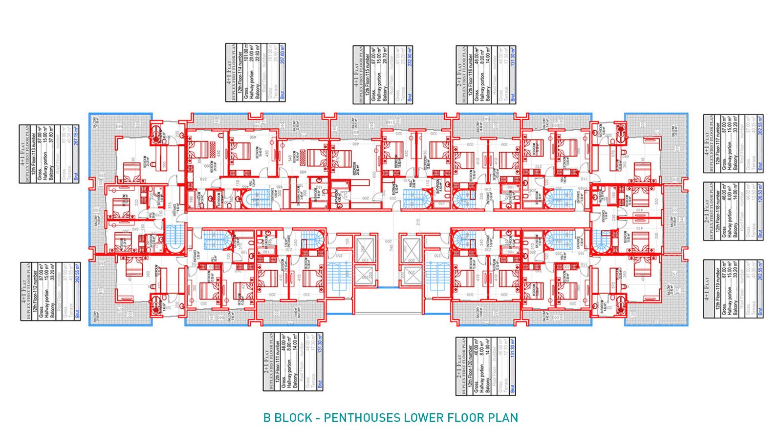 Exclusive Apartments for Sale in Alanya With Rich Social Facilities - 32451
