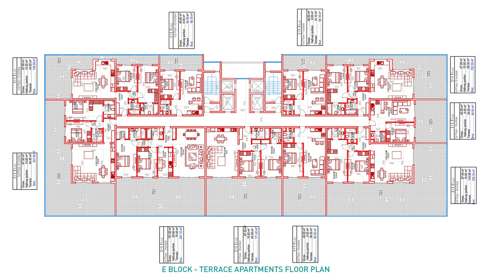Exclusive Apartments for Sale in Alanya With Rich Social Facilities - 32457