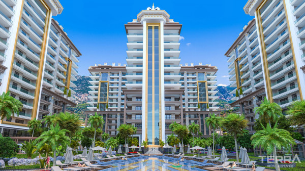 Exclusive Apartments for Sale in Alanya With Rich Social Facilities