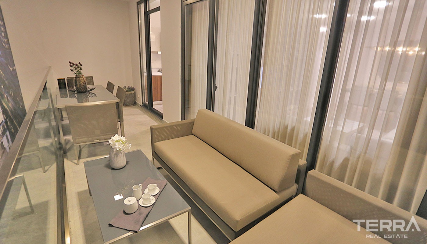 Well-designed Apartments Located in a Modern Complex in Bahçeşehir - 32479