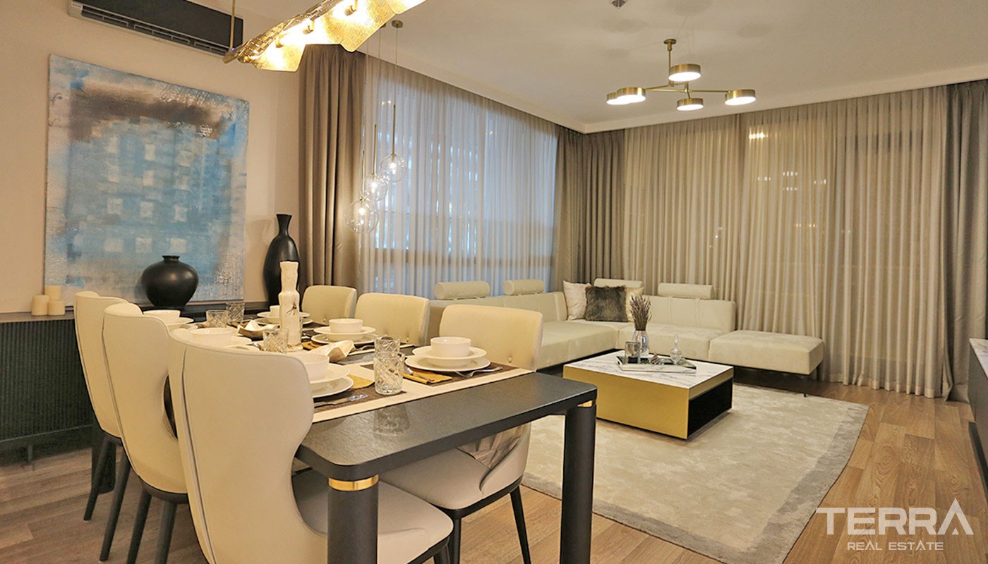 Well-designed Apartments Located in a Modern Complex in Bahçeşehir - 32480