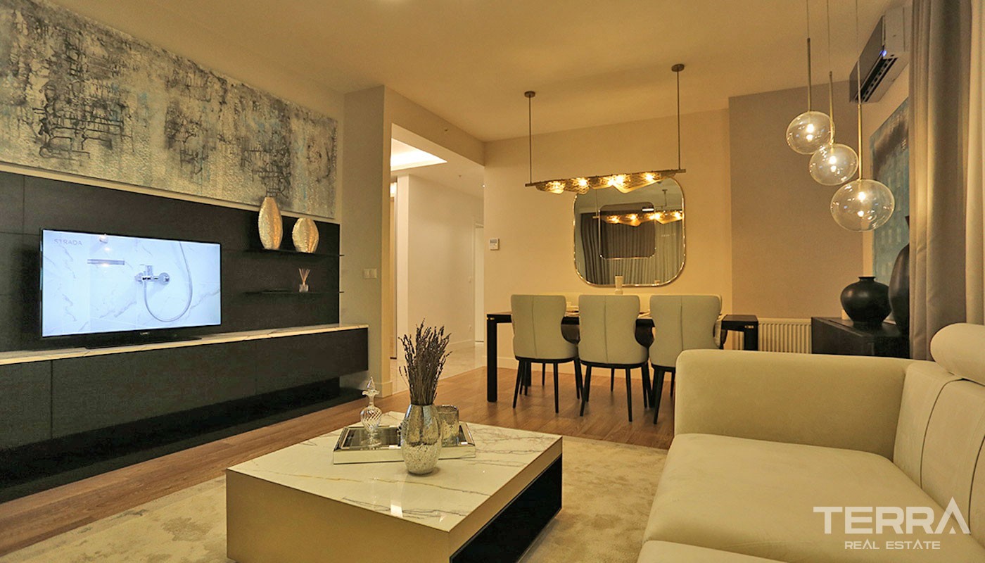 Well-designed Apartments Located in a Modern Complex in Bahçeşehir - 32481
