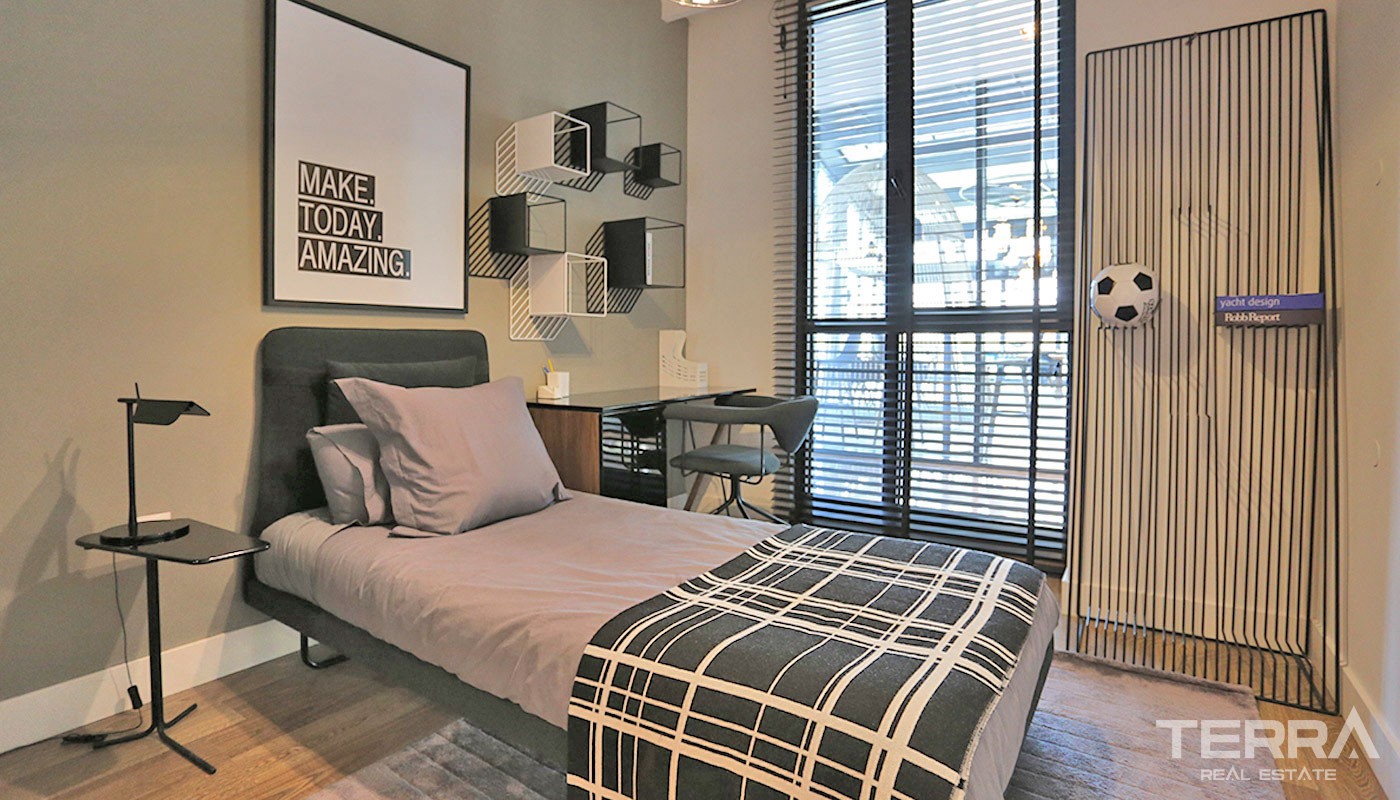 Well-designed Apartments Located in a Modern Complex in Bahçeşehir - 32490