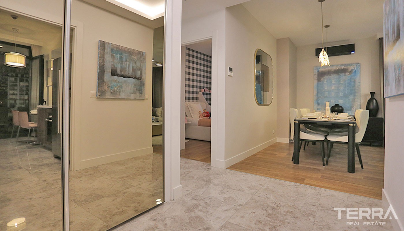 Well-designed Apartments Located in a Modern Complex in Bahçeşehir - 32498