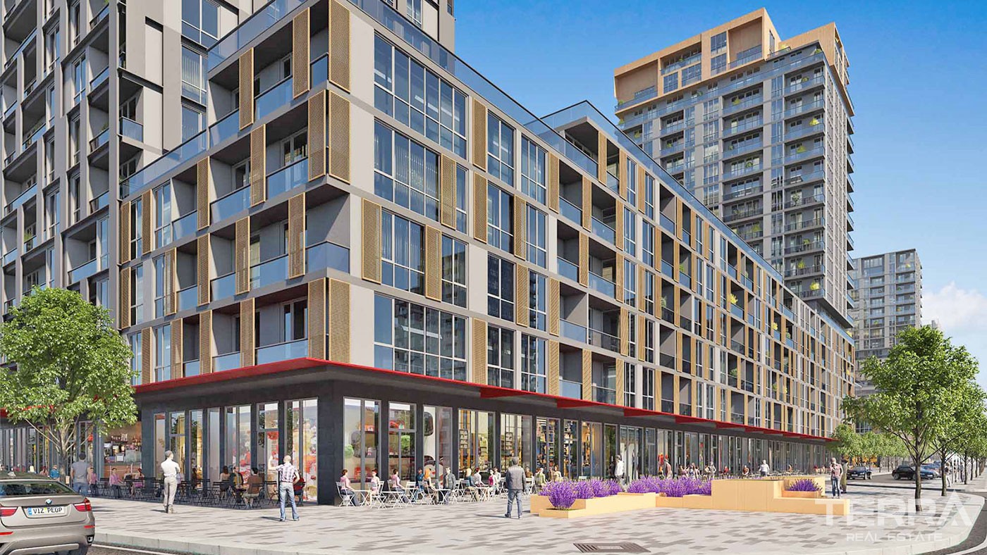 Well-designed Apartments Located in a Modern Complex in Bahçeşehir - 38883