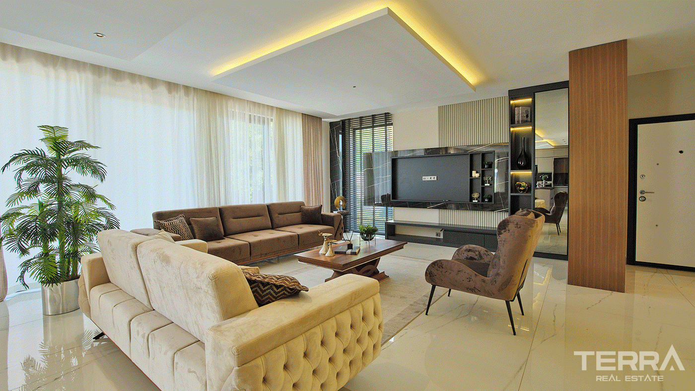 Maisons de Luxe Avec Piscine Privée à Vendre à Alanya Kargıcak - 98000