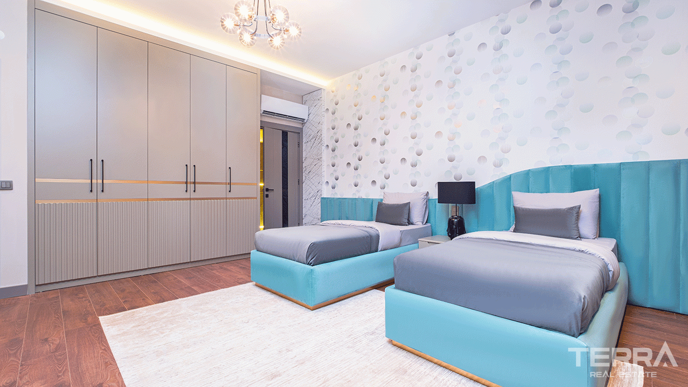 Maisons de Luxe Avec Piscine Privée à Vendre à Alanya Kargıcak - 98009
