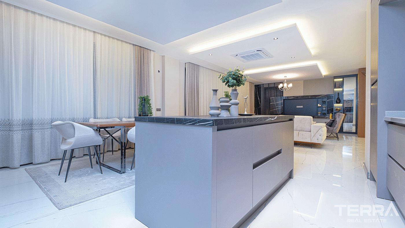 Maisons de Luxe Avec Piscine Privée à Vendre à Alanya Kargıcak - 98017
