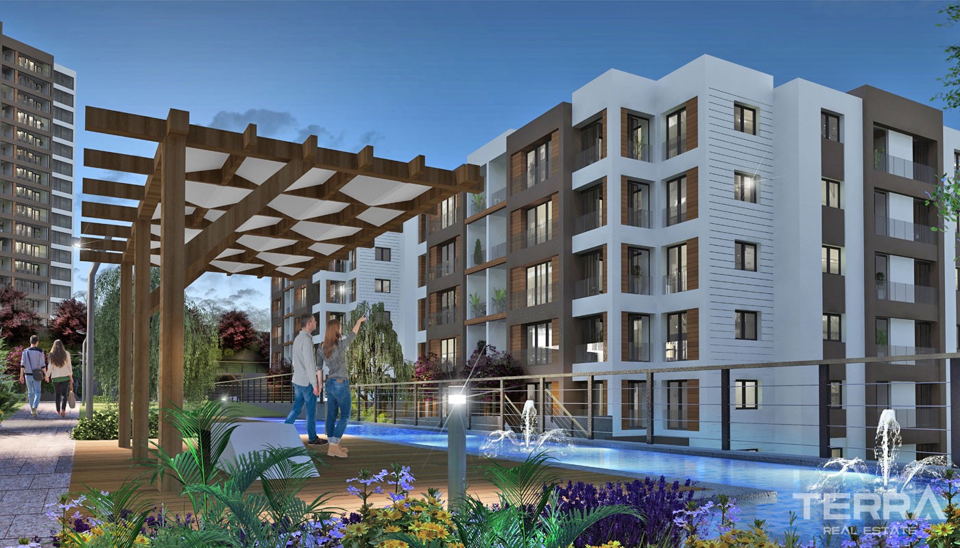 Key Ready Istanbul Apartments 3 Minutes from the Coast in Beylikdüzü - 32710