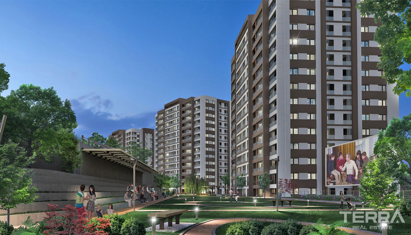 Key Ready Istanbul Apartments 3 Minutes from the Coast in Beylikdüzü - 32711