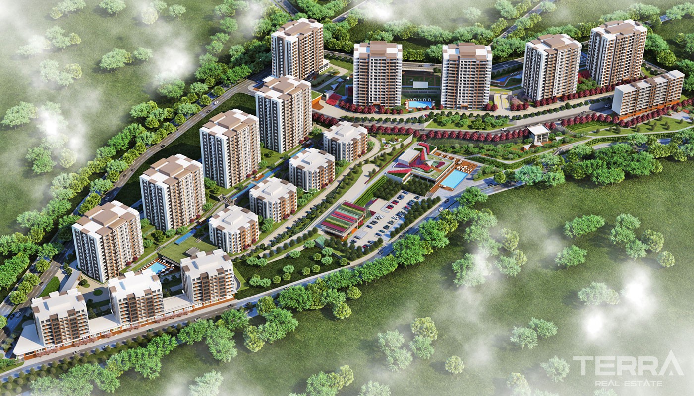 Key Ready Istanbul Apartments 3 Minutes from the Coast in Beylikdüzü - 32712